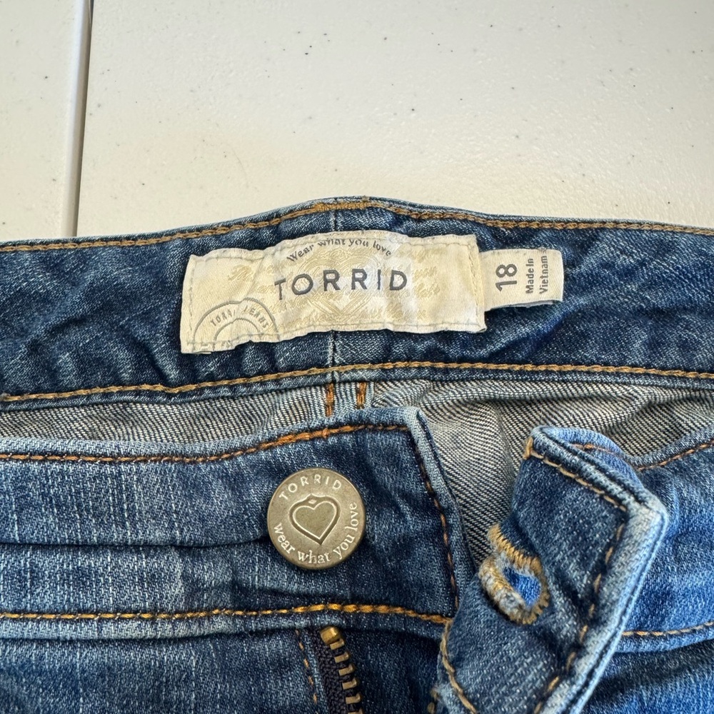 Torrid Women's Blue Jean Shorts